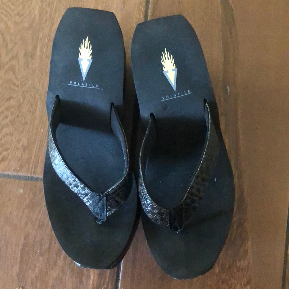 Barely worn Volatile wedge Sandal.